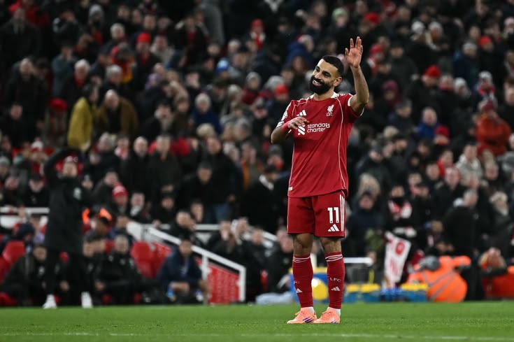 Mohammed Salah played his last game for Liverpool against Brentford at Anfield in the 2025/2026 season.