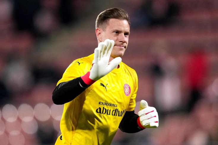 The German goalie spent part of the previous season on loan to Catalan neighbor, Girona, after losing number one position at Camp Nou due to injury.