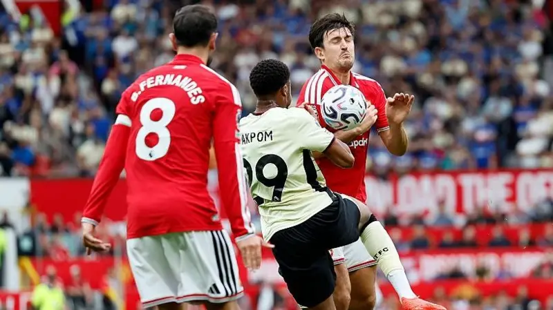 Harry Maguire's goal against Ipswich stood despite call for hand ball