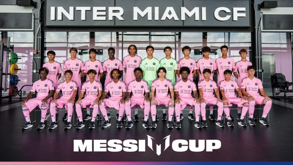Inter Miami CF U-16 team will participate in the Messi Cup for the first time.
