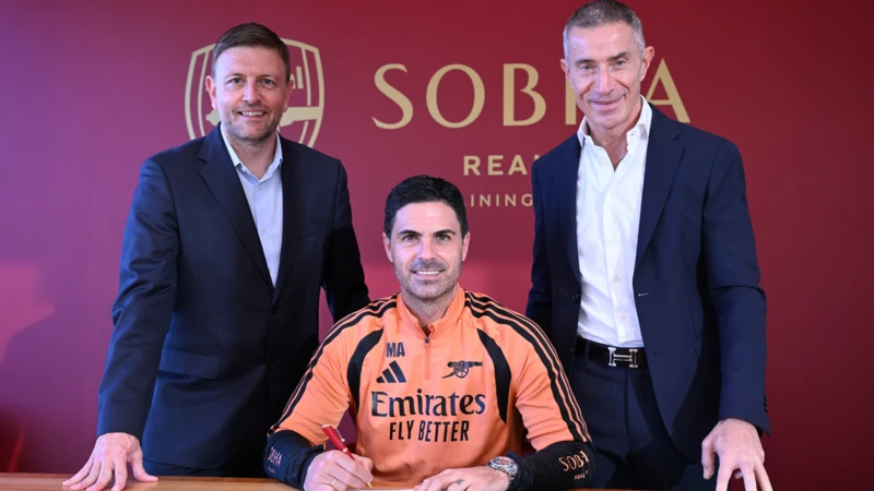 Mikel Arteta Signs New Arsenal Contract Until 2030